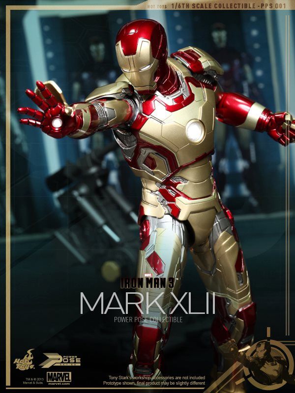 Hot Toys IRON MAN 3 Mark XLII Figure Images