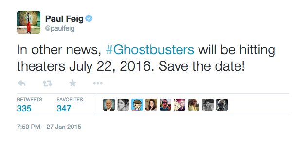 ghostbusters-release-tweet