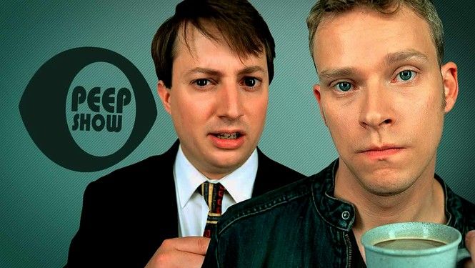 Peep Show Logo with Mitchell and Webb