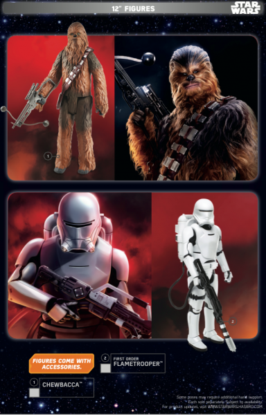 Star Wars Force Friday toy catalog.