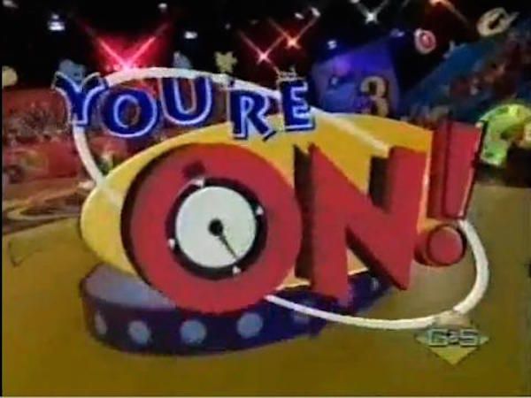 You're On! Nickelodeon game show logo.
