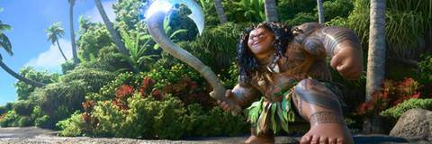 Moana Clip Features Dwayne Johnson S Demigod Maui Moana Clip Features Dwayne Johnson S Demigod Maui
