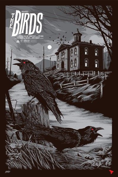 the-birds-mondo-poster-variant