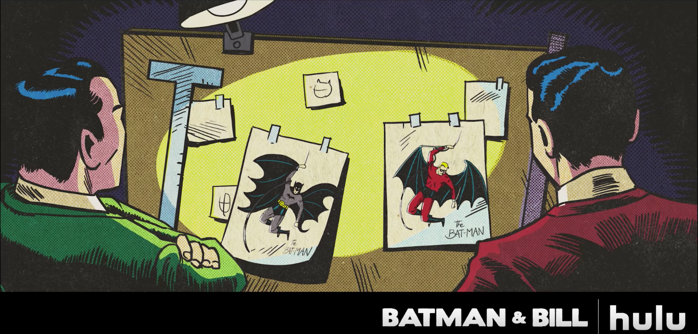 documentaire d'animation Batman et Bill