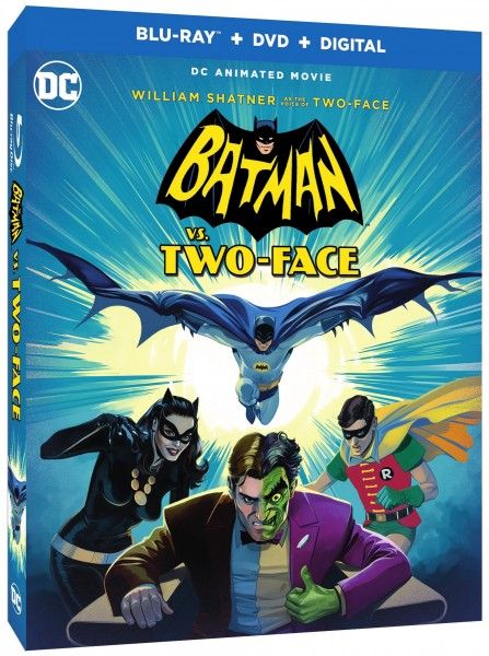 Batman Vs Two Face Trailer Adam West Vs William Shatner