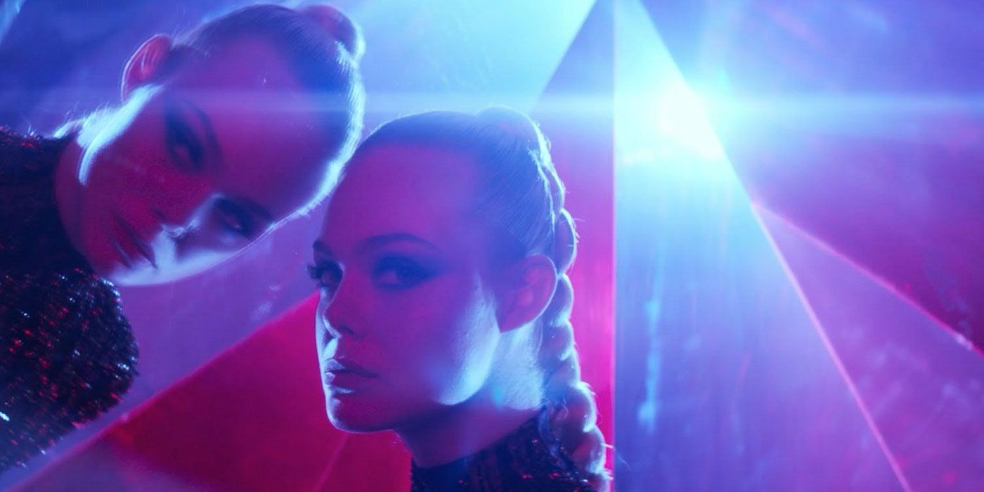 A trippy image from The Neon Demon