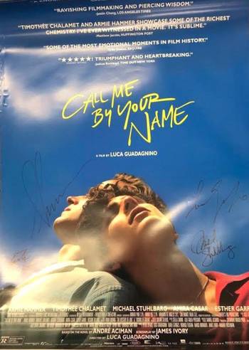 Enter For A Chance To Win A Call Me By Your Name Signed Poster