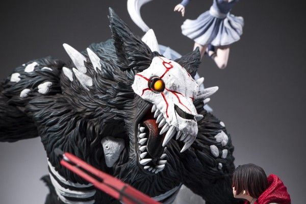 rwby alpha beowolf statue