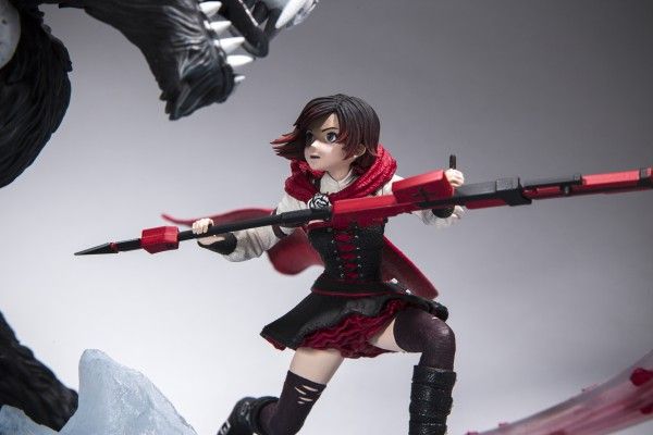 rwby beowolf statue