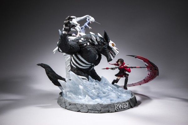 rwby alpha beowolf statue