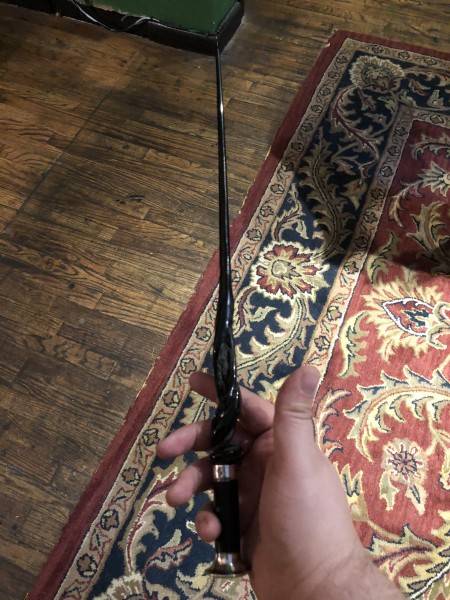 Dumbledore S Original Wand Revealed In New Images Grindelwald used it to great effect when escaping from macusa custody and attempting to set the elder wand is simply the most dispassionate and ruthless of wands in that it will only take into. dumbledore s original wand revealed in