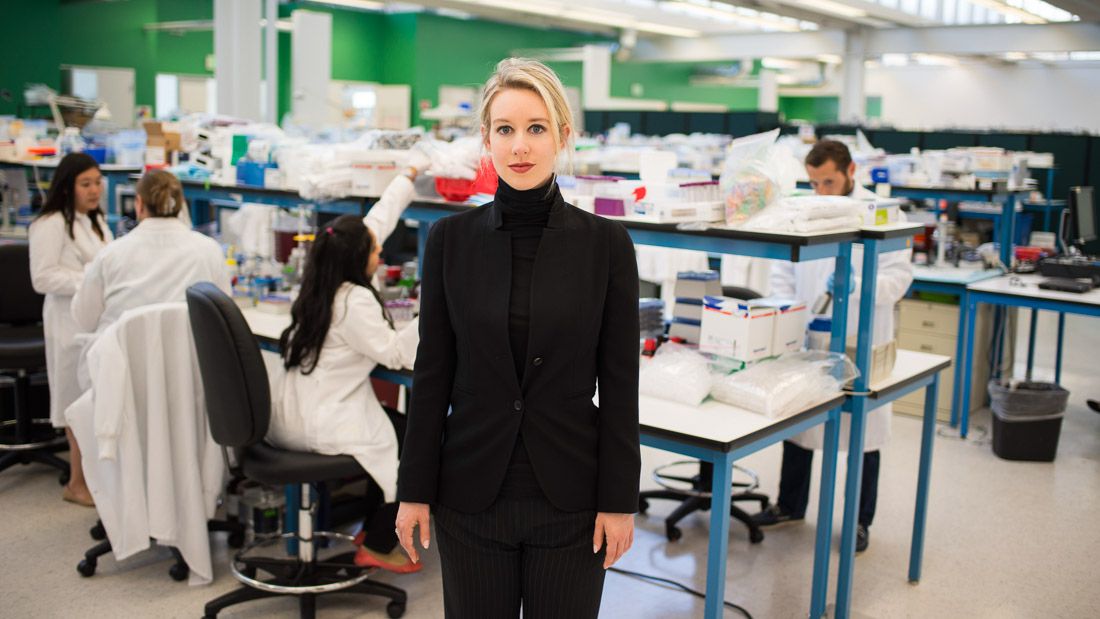 Elizabeth Holmes Theranos Le documentaire L'Inventeur