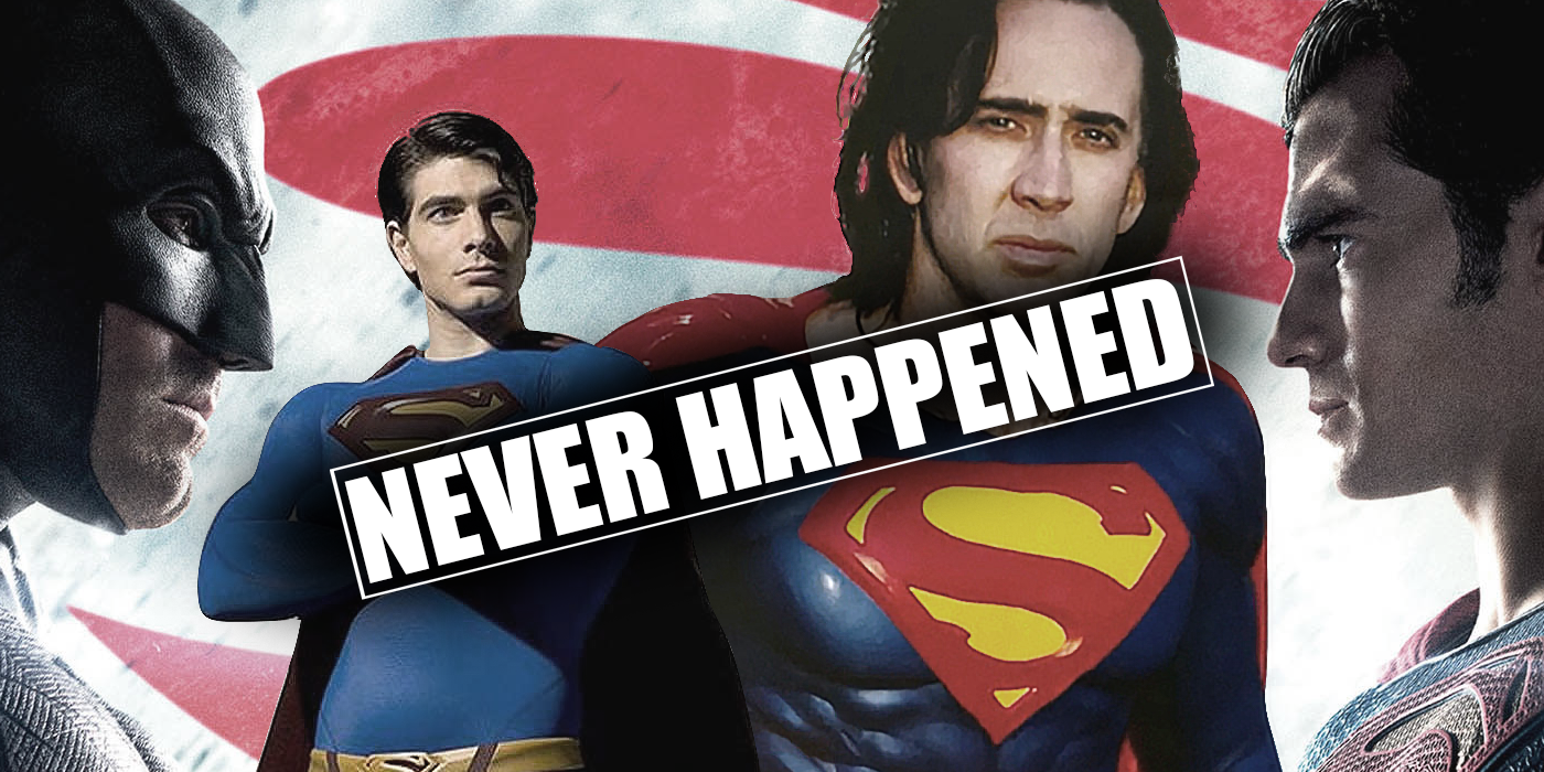Superman Movies That Never Happened: From Burton to McG
