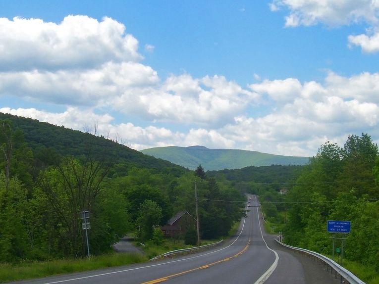Catskill Mountains in New York