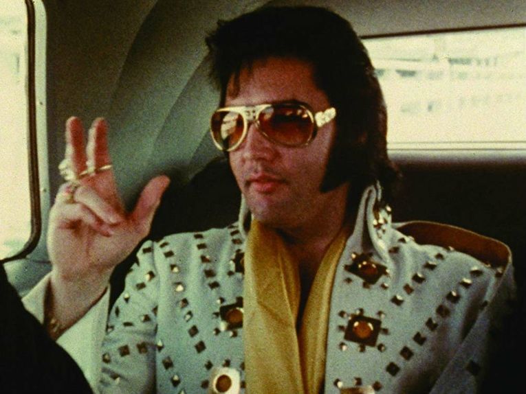 Elvis Presley during documentary