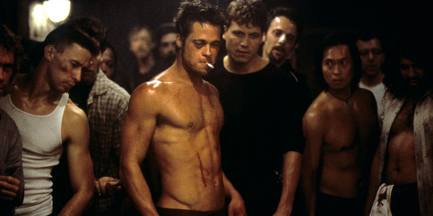 A group of men from Fight Club.