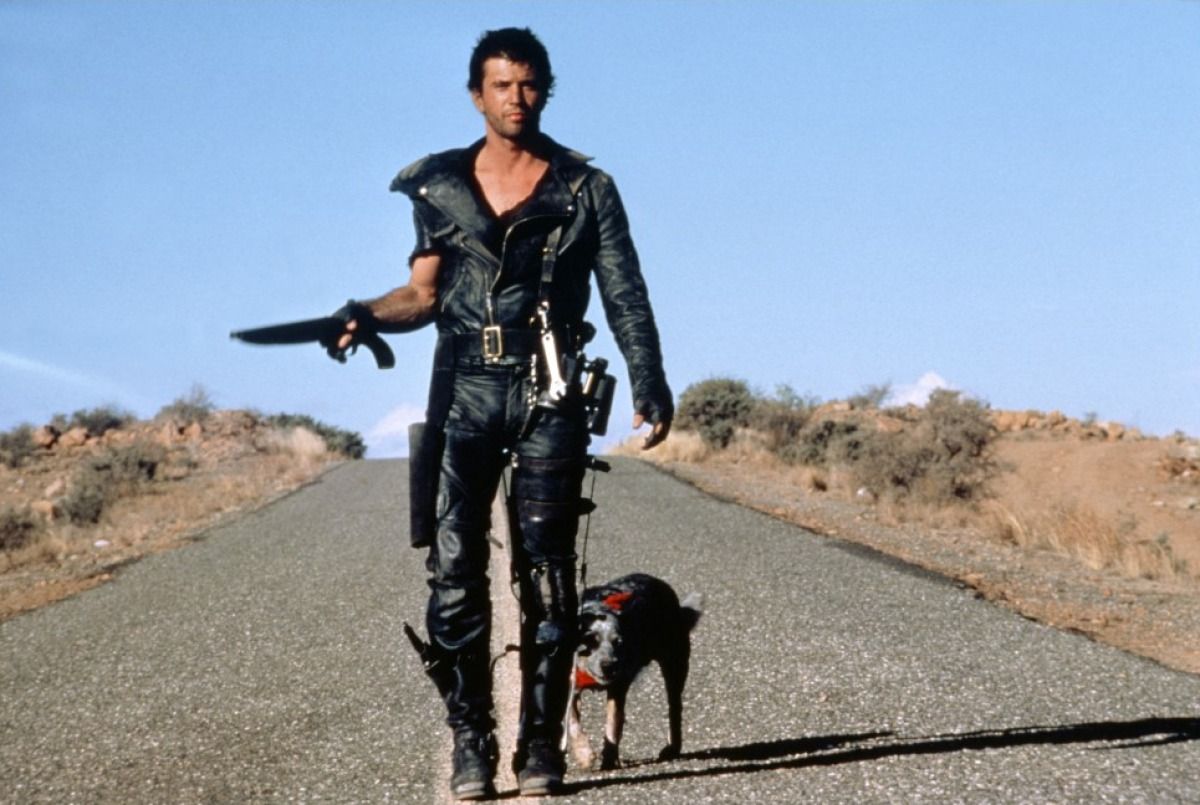 Mel Gibson como Max em Mad Max 2 The Road Warrior