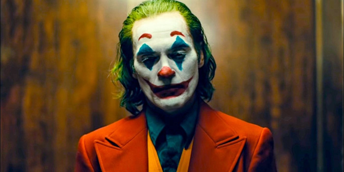 Close-up of Joaquin Phoenix in Joker