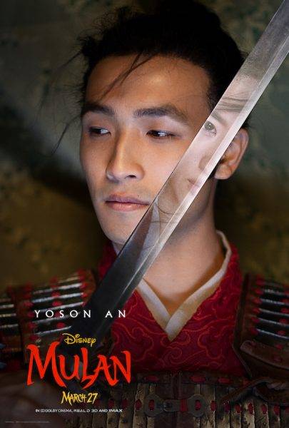 New Mulan Character Posters Featuring Liu Yifei Donnie Yen More Are Here