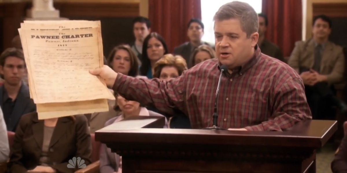 Patton Oswalt in Parks and Recreation