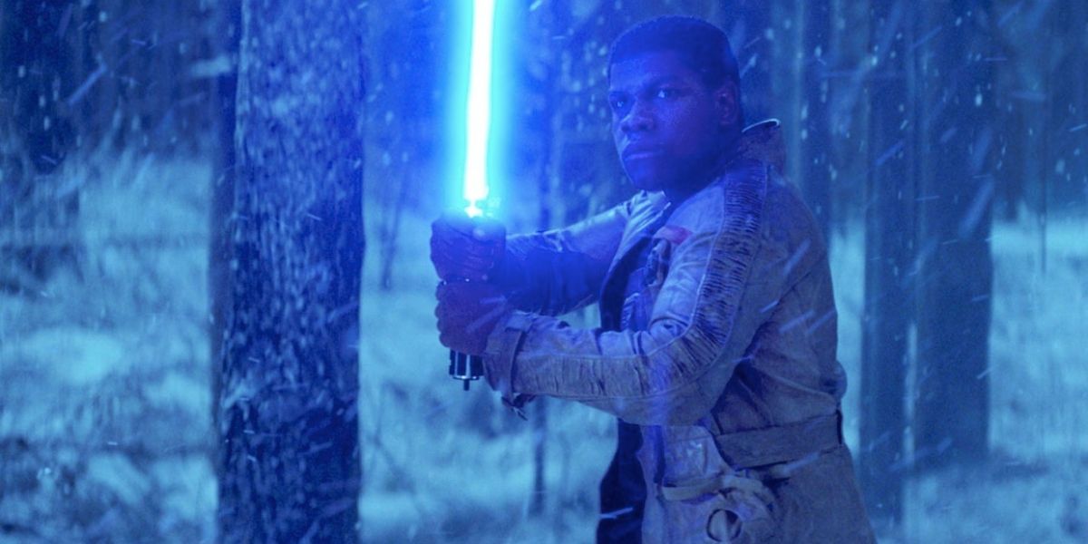 John Boyega in The Force Awakens