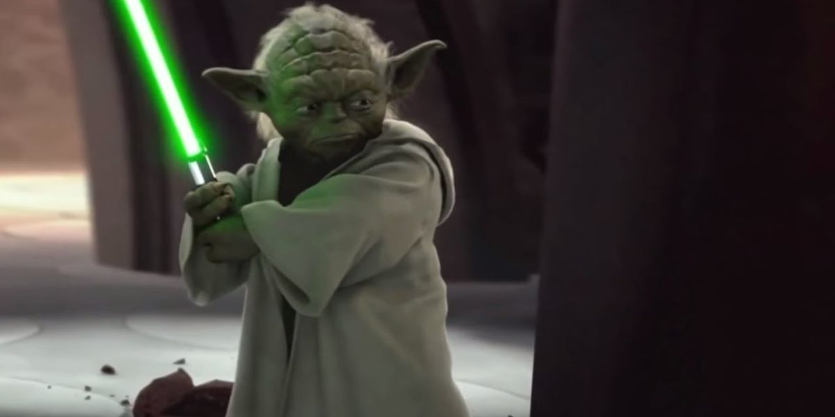Yoda vs. Count Dooku 