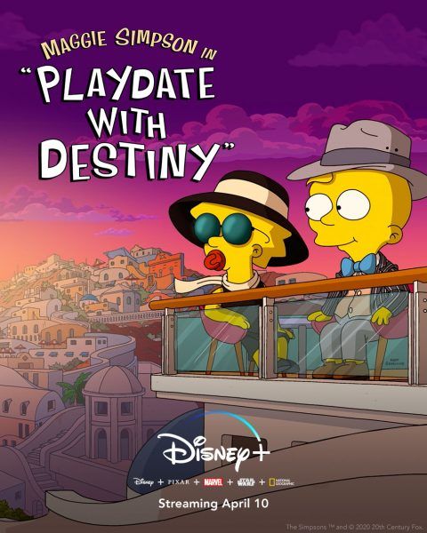 the-simpsons-maggie-simpson-playdate-with-destiny-disney-plus-poster