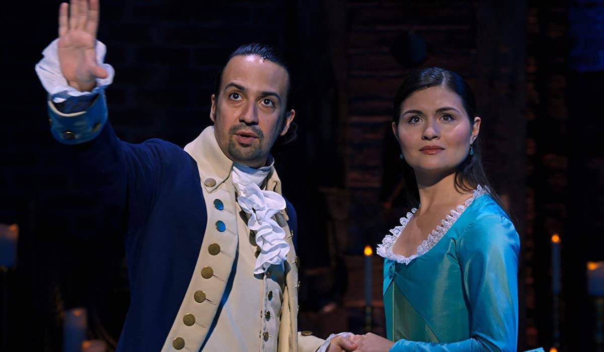 Best Shows Movies Disney Right Now 24 hamilton lin manuel miranda philippa soo social.jpg?q=50&fit=crop&w=1200&dpr=1