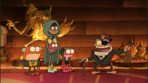 Amphibia Season 2 Gravity Falls Homage Features Guest Star Alex Hirsch