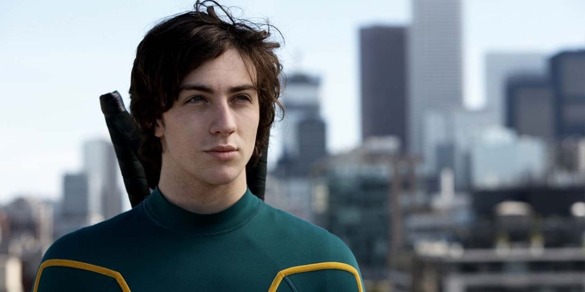 Aaron Taylor Johnson as Kick-Ass or Dave Lizewski in Kick-Ass