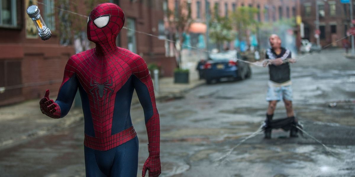 Andrew Garfield dans The Amazing Spider-Man 2