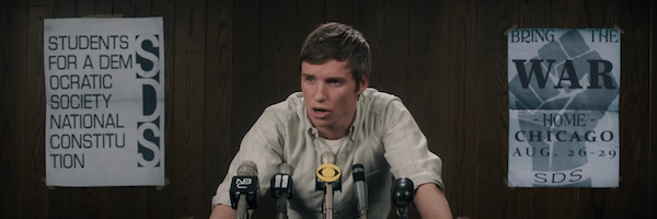 Eddie Redmayne on The Trial of the Chicago 7 and Timeliness of the Story