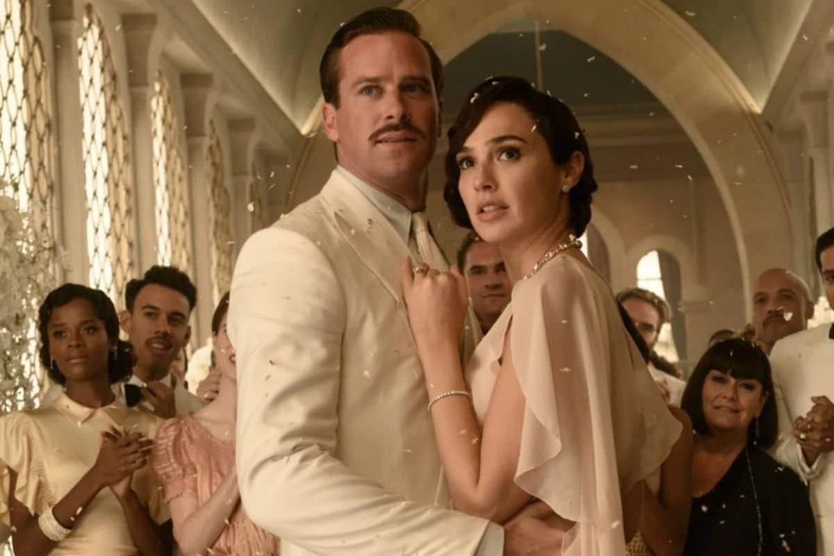 Armie Hammer and Gal Gadot in Death on the Nile