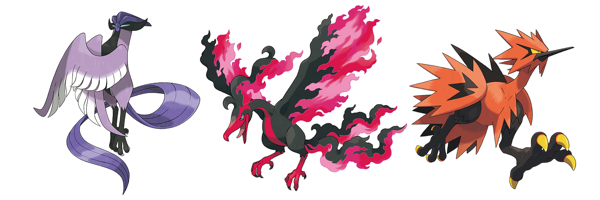 legendary bird pokemon