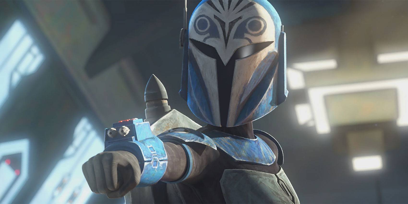 The Mandalorian Katee Sackhoff On Bo Katan S Darksaber Baby Yoda The Mandalorian Katee Sackhoff On Bo Katan S Darksaber Baby Yoda