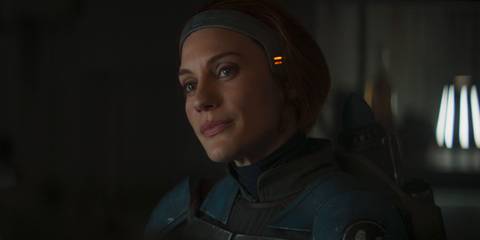 The Mandalorian Katee Sackhoff On Bo Katan S Darksaber Baby Yoda The Mandalorian Katee Sackhoff On Bo Katan S Darksaber Baby Yoda