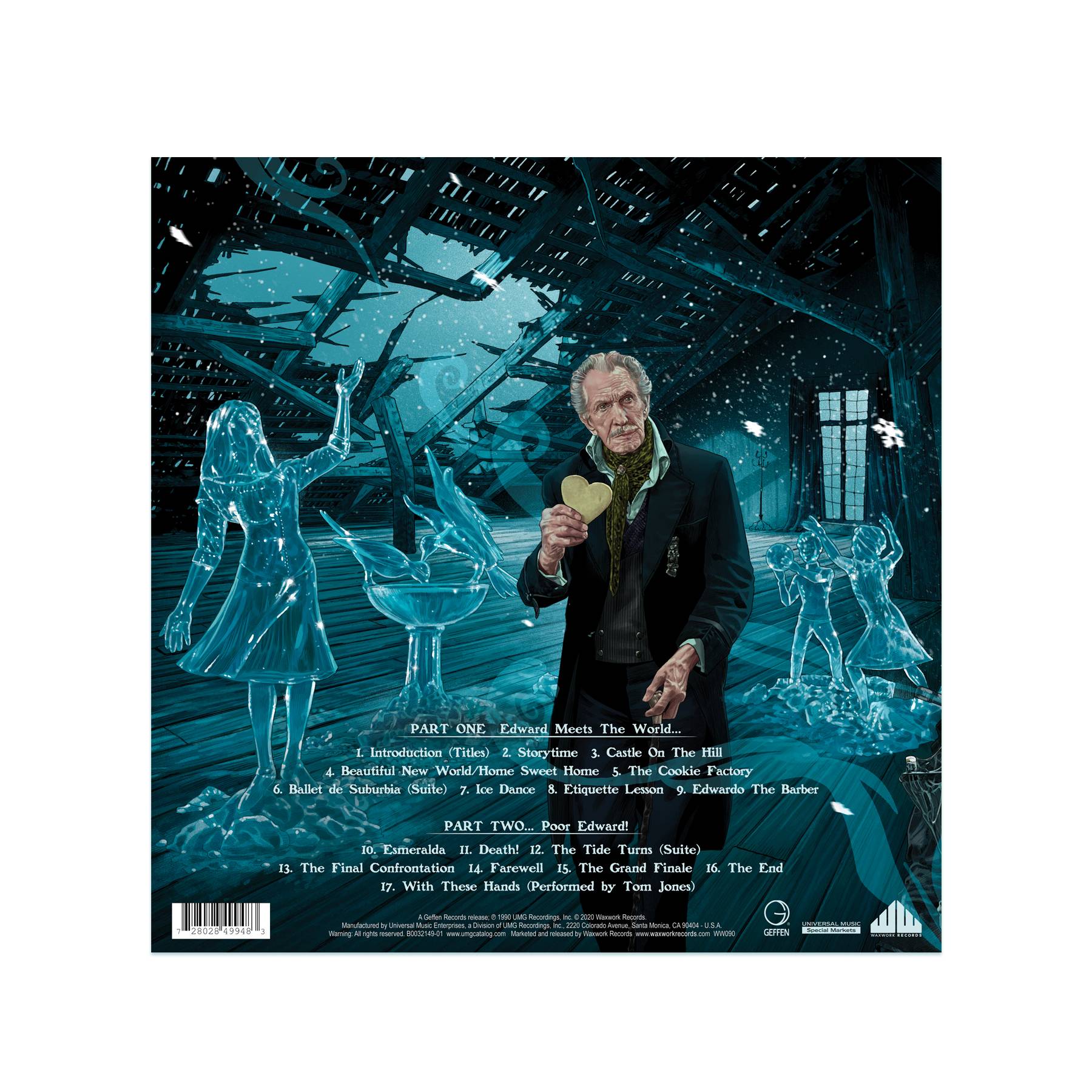 Edward Scissorhands 30th Anniversary Vinyl Coming From Waxwork Records