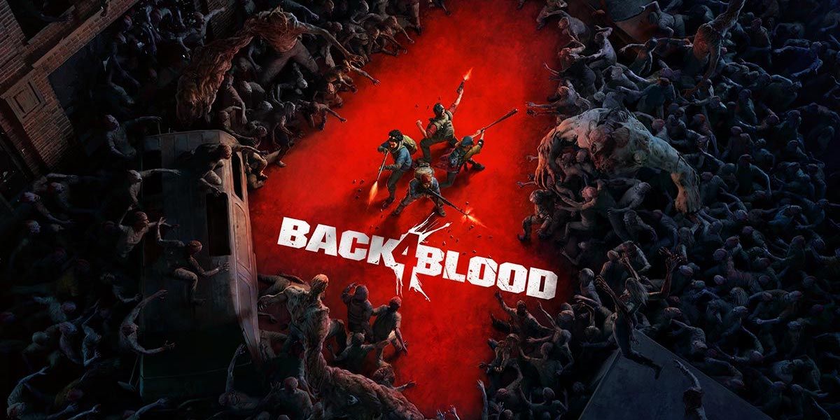 Back 4 Blood video game title art