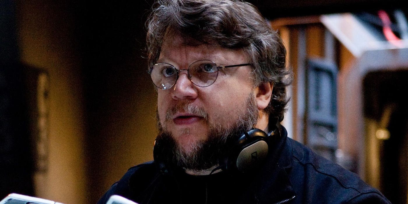 Guillermo del Toro on the set of Pacific Rim