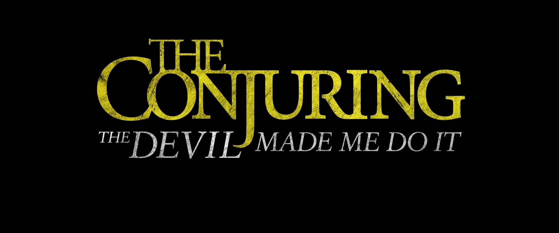 The Conjuring 3 Logotipo