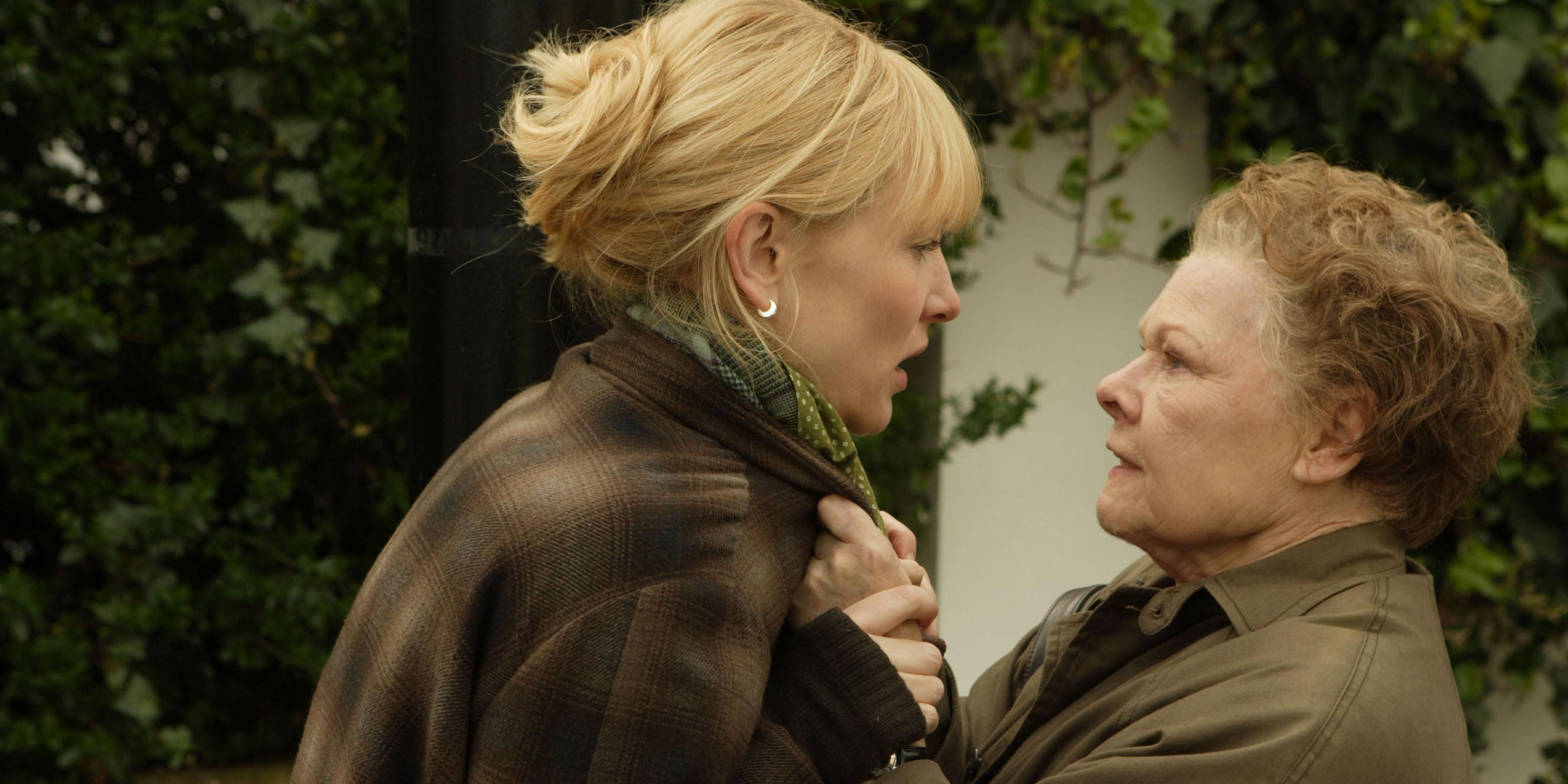 Cate Blanchett's Sheba and Judi Dench's Barbara Covett in Notes on a Scandal