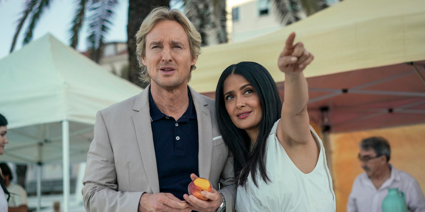 Owen Wilson et Salma Hayek dans Bliss.