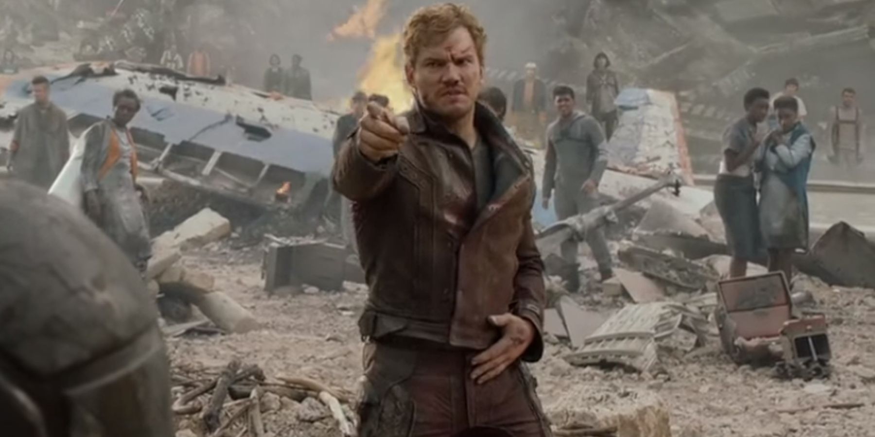 Chris Pratt in Guardians of the Galaxy