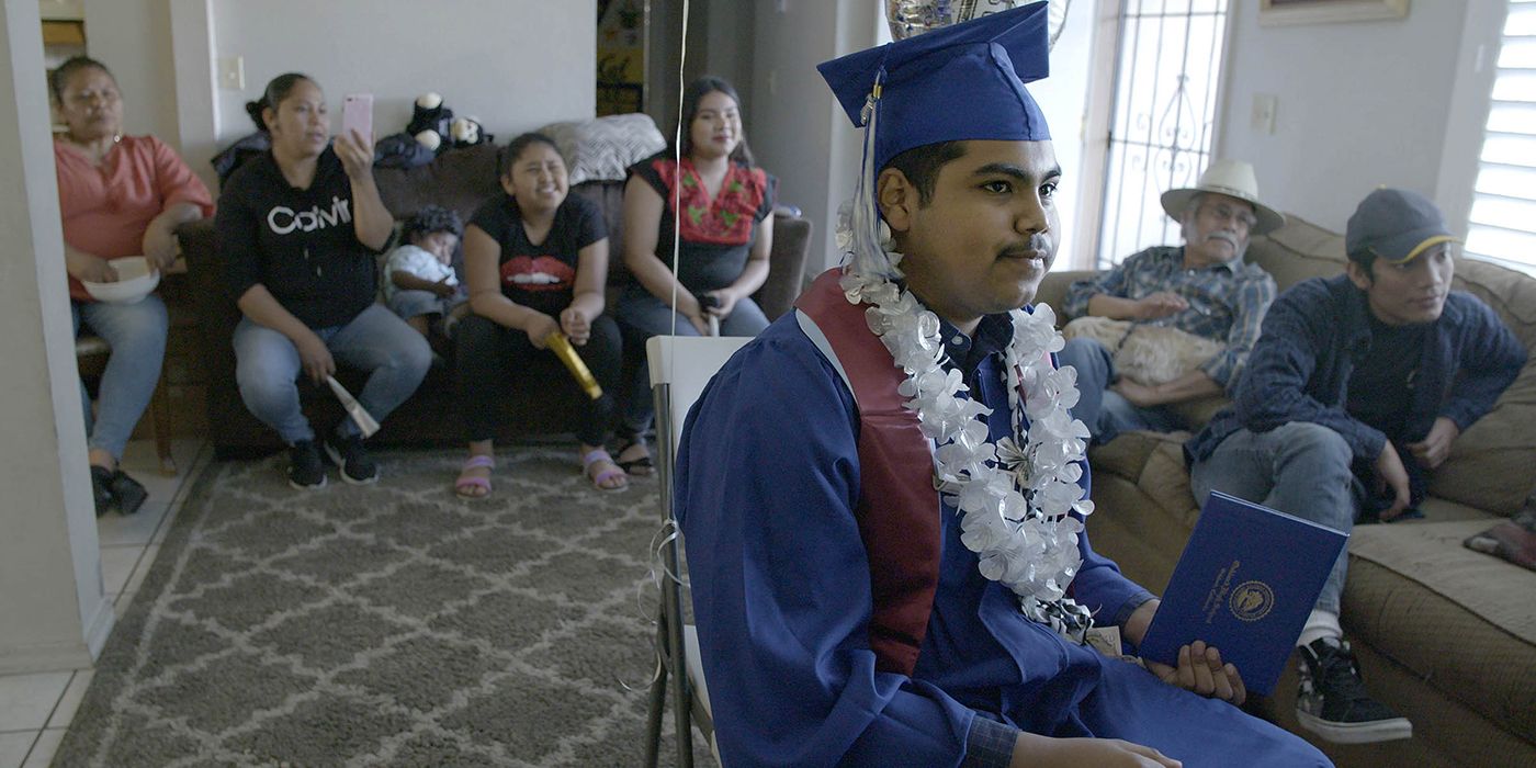 homeroom documentary cap and gown graduation