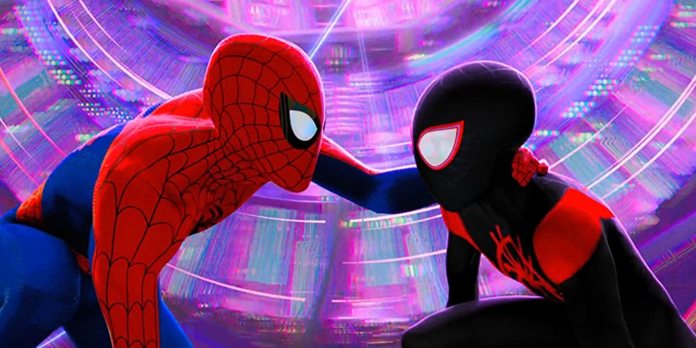 spider man into the spider verse spiderman suits social featured