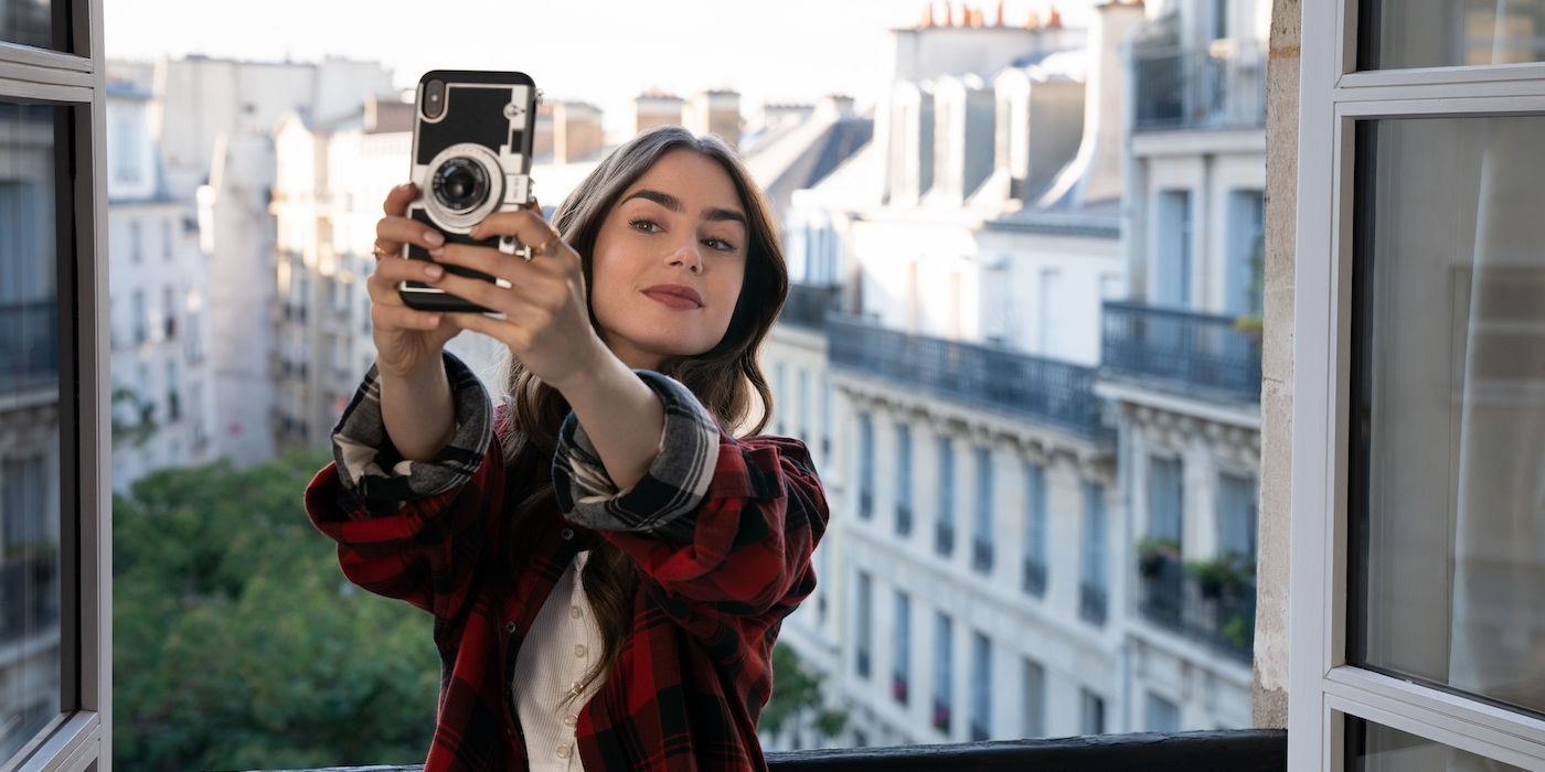 Lily Collins in Netflix's Emily in Paris