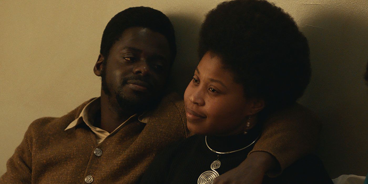 Daniel Kaluuya and Dominique Fishback in Judas and the Black Messiah