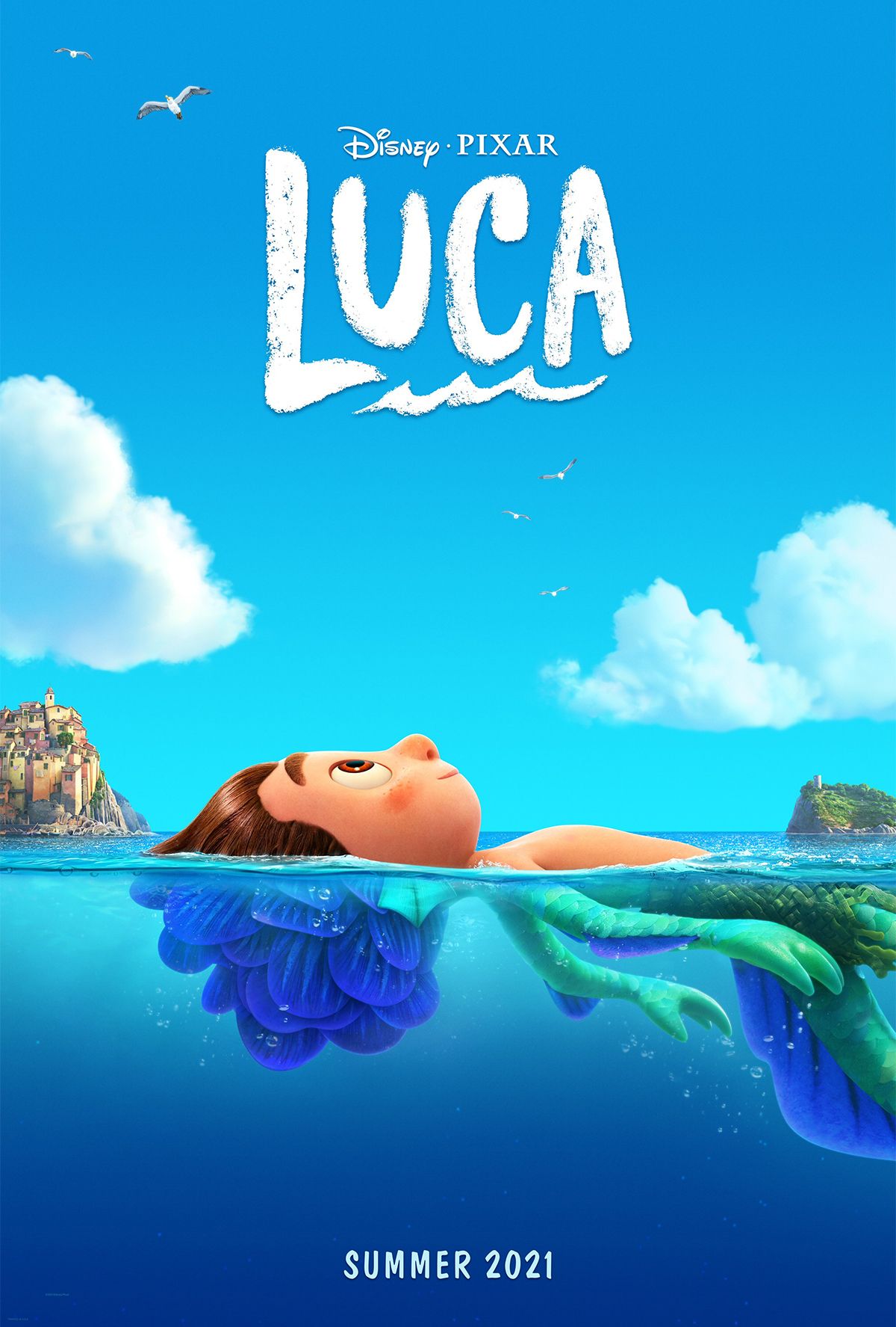 Luca teaser poster