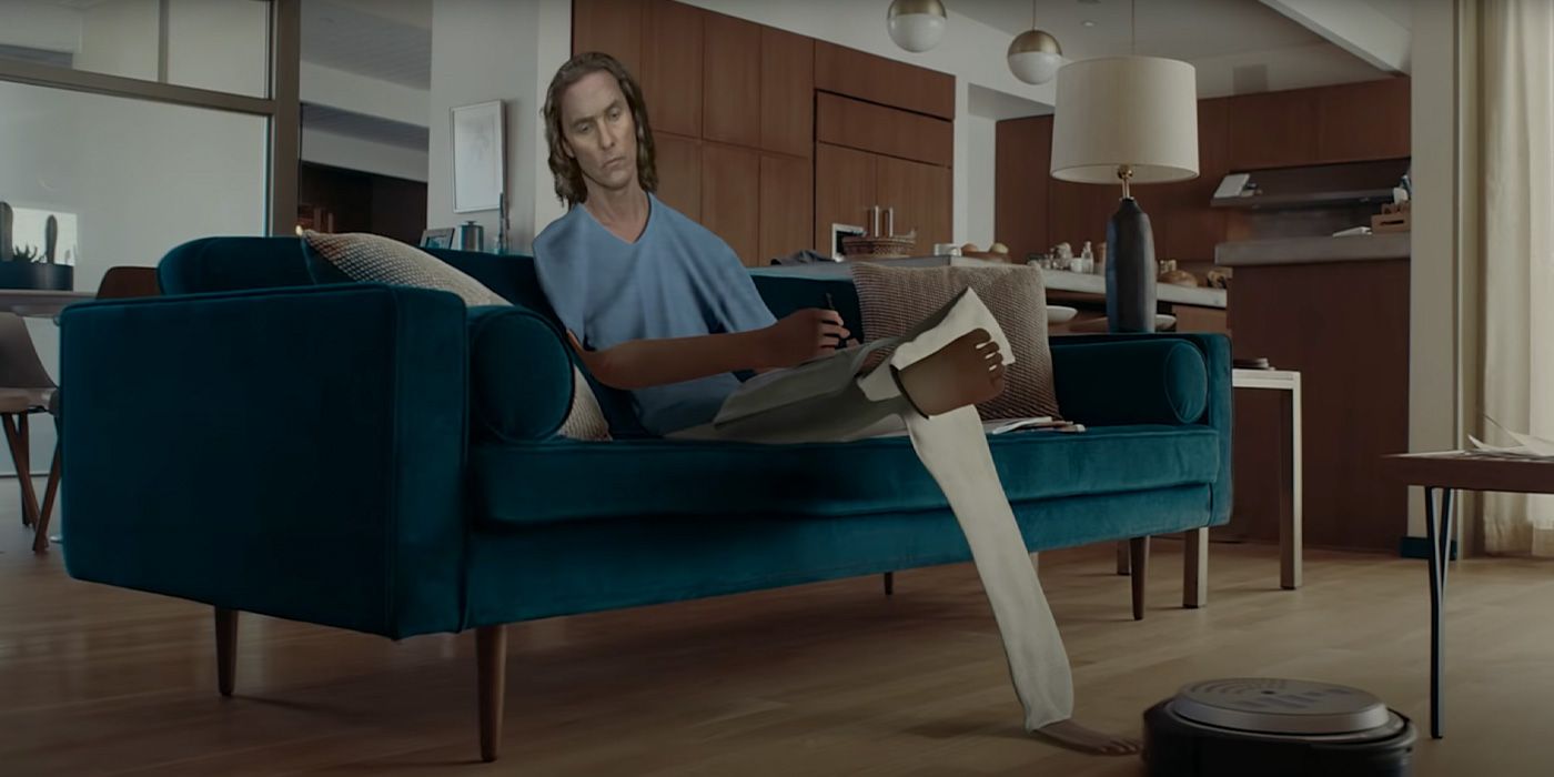 Matthew McConaughey in an ad for Doritos 3D
