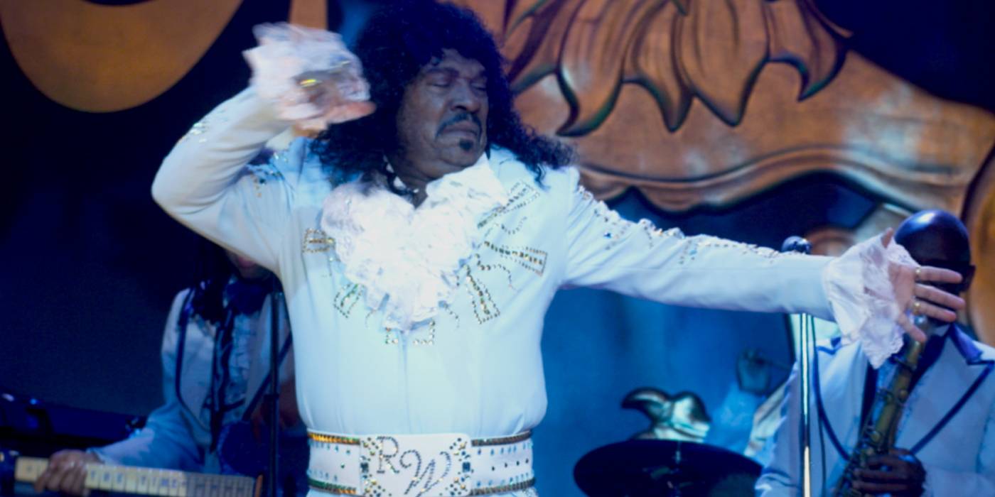 thumbnail image 2 of Sexual Chocolate Mr Randy Watson Soul Glo Brown Basic Men's T-Shirt 2 of 10